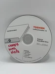 Toshiba PA3761U-1DV2 Portable/slim Usb Supermulti Dvd-writer Disc Used. Price: $8.00.