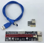 Dracaena Pcie Riser Adapter Card For Gpu Crypto Mining 16X 1X Led Status New. Price: $9.19.