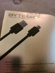Bytech BYMPCA107BK Ft. Micro Usb Cable Black New. Price: $8.55.