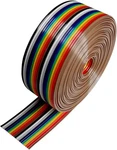 Meter 12 Wire 28 Awg UL2651 Flat Ribbon Cable Idc 1.27MM Pitch Rainbow Color New. Price: $14.24.
