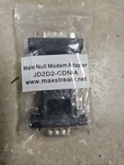 Serial Loopback Tester JD2D3-CDL-A And Male Null Modem Adapter JD2D2-CDN-A New. Price: $15.00.