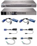 Raritan DKX2-416 Port Kvm Switch & 2X D2CIM-VUSB DCIM-USBG2 PS2 Used. Price: $233.32.