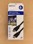 New Vivitar Gold Plated 6FT Hdmi Cable 4K. Price: $8.95.