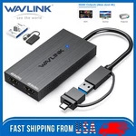 Wavlink Dual Monitor Displaylink Adapter Usb A/c Hdmi Hub 4K Output New. Price: $46.19.