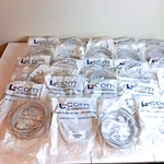 L-com CSMN9MF-25 Deluxe Molded D-sub Cable DB9 / Female 25FT Pack Of 28 New. Price: $300.00.