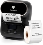 Phomemo M110 Label Maker Machine Portable Bluetooth Thermal Printer With New. Price: $39.99.