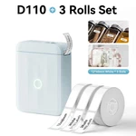 Niimbot D110-M Bluetooth Label Maker With 3 Rolls Tapes, 12X40MM New. Price: $29.99.