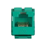 Black Box FMT634-R3 GIGATRUE2 CAT6 Green Universal Punchdown Wiring Jack New. Price: $9.95.