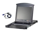 Aten KL1508AMUKIT 8-PORT 17IN Dual Rail Lcd Kvm Switch And Cable Bundle New. Price: $1936.00.