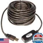 Tripp Lite Usb 2.0 Hi-speed Active Extension Repeater Cable M/f 10 Meter New. Price: $56.97.