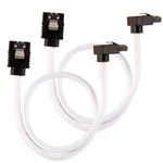 Corsair Premium Sleeved Sata Data Cable Set With 90 Connectors; White; 30CM New. Price: $14.21.