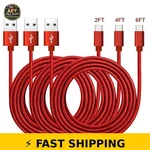 Roficord 3PACK Usb-a To Usb-c 3A Fast Charging Cable 2FT/4FT/6FT New. Price: $28.99.