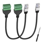 Xmsjsiy RJ12 Screw Terminal 6P6C To Pin Solderless 11.8 Inches, Black New. Price: $18.99.