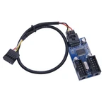 Usb 2.0 Front Panel Header 9PIN/10PIN To Hub Mainboard ... New. Price: $14.59.