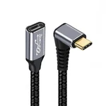 Nfhk Up Down Angled Usb-c 3.1 Type To Female Extension Data Cable ... New. Price: $14.46.