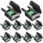 Willwewon 10PCS Female Solderless Breakout Connector, RS232 D-sub DB9... New. Price: $40.63.