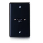 Hdmi Pass Through Single Gang Wall Plate BLACK-C2G New. Price: $43.99.