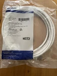 Belden CA21109015 Cat 6A 15FOOT White Bonded Pair PATCH10GX Cable New!. Price: $23.99.
