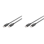 Digitus 2M Dp Male To Displayport Connection Cable - Black New. Price: $27.52.