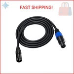 Mtueranc Speakon To Xlr Speaker Cable, 3 Pin Male Audio Adapter For Dj/pa New. Price: $20.92.