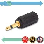 Monoprice 3.5MM Plug To Stereo Jack Adapter - Gold Plated 10 Pack New. Price: $8.99.