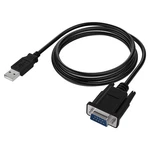 Sabrent Usb 2.0 To Serial (9-PIN) DB-9 RS-232 Adapter Cable 6 Ftdi, Black New. Price: $25.21.