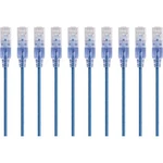 Monoprice 10-PACK Slimrun CAT6A Ethernet Network Patch Cable 5FT Blue New. Price: $29.98.