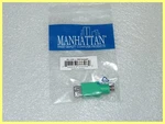 1 X New Usb Type Female To PS2 Adapter Keyboard Mouse Made In Taiwan. Price: $7.95.