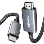 Usb To Hdmi Feet Cable 4K 60HZ, Aluminum Shell, Nylon Braided, Grey, 1 Pack New. Price: $30.95.