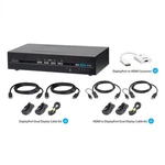 Aten 4-PORT Usb Displayport/hdmi Dual Universal Secure Kvm Switch Kit New. Price: $1112.90.