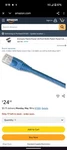 Patch Cord New. Price: $20.00.