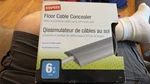 Staples 29783 6' Floor Cord Cover Concealer Cable Management Rounded Surface New. Price: $5.00.