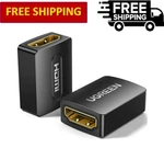 Ugreen Hdmi Coupler Pk 4K 60HZ Female To Adapter 2.0 Extender New. Price: $13.49.