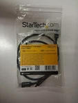 (2) Startech Thunderbolt 3 Usb Type Cables 0.5 (1.6 Ft) Male/male Black Used. Price: $40.00.