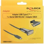 Delock 62904 Adapter Usb Type-c 1 X Serial DB9 RS-232 + DB25 Neu. Price: $30.26.