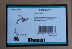 Panduit White Cable Wire Wrap .50" X 100' Spool #T50FR-CY New. Price: $89.95.