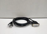 Qvs Hdmi Male To Dvi-d Hdtv Digital Video Cable 6.5 Ft. Black Used. Price: $14.79.
