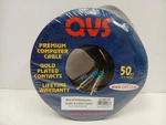 Qvs Audio & Video Cable Rca/hdtv/component, 50FT New. Price: $19.99.