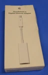 New Apple Thunderbolt To Gigabit Ethernet Adapter Cable A1433. Price: $14.39.