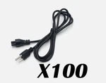 Lot X100 New C2G 6FT Cable Cloverleaf 3-PRONG Ac Laptop Power Cord "mickey". Price: $124.99.