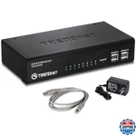 Trendnet 8-PORT CAT5 Kvm Switch, Cables Up To 30M, Usb, PS/2, Hot-keys, Vga New. Price: $97.22.