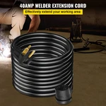 Vevor Welder Extension Cord 40AMP 50FT 250V Welding Power New. Price: $166.79.