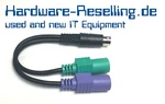 Dell 0D4002 PS/2 On 2X PS2 Mouse Keyboard I/o Splitter Cable New Pack Orig. Nuovo. Price: $24.18.