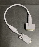 Sun 530-2917 HD15M To DB13W3F Video Adapter 24-INCH Cable X471A Medium Gray Used. Price: $22.50.