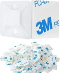 3/4" Zip Tie Mounts - 60 Pcs Self Adhesive Cable Wire Anchors New. Price: $9.53.