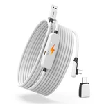 Syntech Link Cable 20 Ft Compatible Oculus/meta Quest 3/3S,2/PRO/PICO 4 - White Open. Price: $21.95.