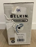 Belkin A7L504-1000-BLU CAT5E Pvc Solid Utp Bulk Networking Cable New. Price: $280.59.