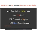 For Hp 17-CN2283ST 17-CN2775ST Fhd Ips Lcd Screen 30 Pin Led Display New. Price: $84.99.