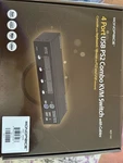 Monoprice 4PORT Usb PS2 Combo Kvm Switch With Cables - New. Price: $22.00.