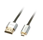 Lindy 0.5M Cromo Slim High Speed Hdmi To Micro Cable With Ethernet New. Price: $46.59.